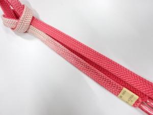 未使用品　正絹　手組帯締め